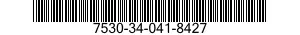 7530-34-041-8427 LABEL 7530340418427 340418427