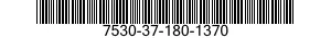 7530-37-180-1370  7530371801370 371801370
