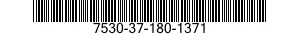 7530-37-180-1371  7530371801371 371801371