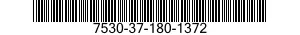 7530-37-180-1372  7530371801372 371801372