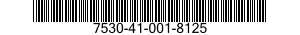 7530-41-001-8125 PAPER,COPYING,DIRECT ELECTROSTATIC PROCESS 7530410018125 410018125