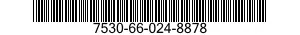 7530-66-024-8878 CARD,INDEX 7530660248878 660248878