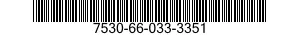 7530-66-033-3351 PAPER,WRITING 7530660333351 660333351
