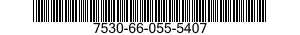 7530-66-055-5407 BOOK,RECORD 7530660555407 660555407