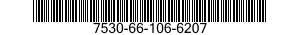 7530-66-106-6207 FORM,PRINTED 7530661066207 661066207