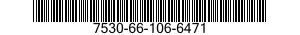 7530-66-106-6471 FORM,PRINTED 7530661066471 661066471