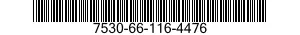 7530-66-116-4476 FORM,PRINTED 7530661164476 661164476