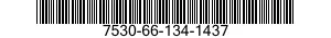 7530-66-134-1437 FORM,PRINTED 7530661341437 661341437