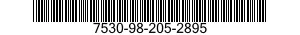 7530-98-205-2895 FORM,PRINTED 7530982052895 982052895