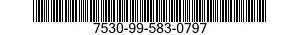 7530-99-583-0797 MARKER,IDENTIFICATION 7530995830797 995830797