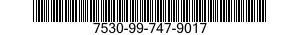 7530-99-747-9017  7530997479017 997479017