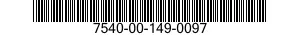 7540-00-149-0097 FORM,PRINTED 7540001490097 001490097
