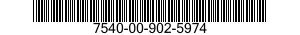 7540-00-902-5974  7540009025974 009025974