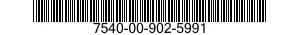 7540-00-902-5991  7540009025991 009025991