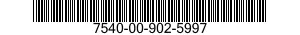 7540-00-902-5997  7540009025997 009025997
