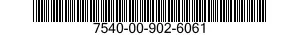 7540-00-902-6061  7540009026061 009026061