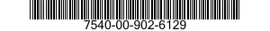 7540-00-902-6129  7540009026129 009026129