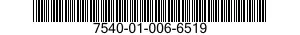 7540-01-006-6519 FORM,PRINTED 7540010066519 010066519