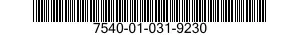 7540-01-031-9230 FORM,PRINTED 7540010319230 010319230
