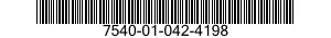7540-01-042-4198  7540010424198 010424198