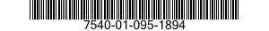 7540-01-095-1894  7540010951894 010951894