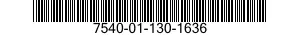 7540-01-130-1636 FORM,PRINTED 7540011301636 011301636