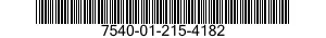 7540-01-215-4182 FORM,PRINTED 7540012154182 012154182