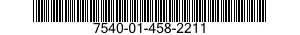 7540-01-458-2211 FORM,PRINTED 7540014582211 014582211