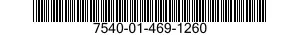 7540-01-469-1260 CARD,INSTRUCTION,PATIENT HEALTH 7540014691260 014691260