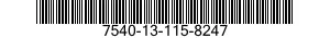 7540-13-115-8247  7540131158247 131158247