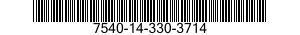 7540-14-330-3714 CHART 7540143303714 143303714