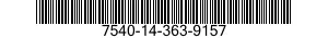 7540-14-363-9157  7540143639157 143639157