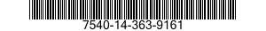 7540-14-363-9161  7540143639161 143639161