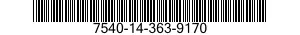7540-14-363-9170  7540143639170 143639170