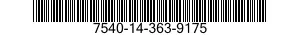 7540-14-363-9175  7540143639175 143639175