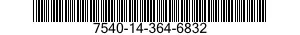 7540-14-364-6832 FORM,PRINTED 7540143646832 143646832