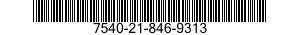 7540-21-846-9313 FORM,PRINTED 7540218469313 218469313