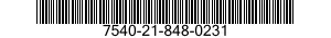 7540-21-848-0231  7540218480231 218480231