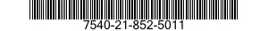 7540-21-852-5011  7540218525011 218525011