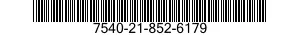 7540-21-852-6179 FORM,PRINTED 7540218526179 218526179