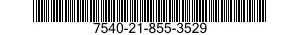 7540-21-855-3529  7540218553529 218553529