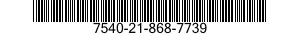 7540-21-868-7739  7540218687739 218687739