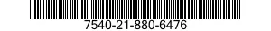 7540-21-880-6476  7540218806476 218806476
