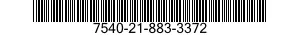 7540-21-883-3372  7540218833372 218833372