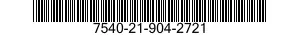 7540-21-904-2721  7540219042721 219042721
