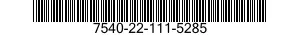 7540-22-111-5285  7540221115285 221115285