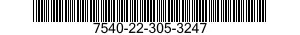 7540-22-305-3247  7540223053247 223053247