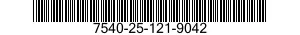 7540-25-121-9042  7540251219042 251219042