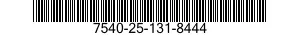 7540-25-131-8444  7540251318444 251318444
