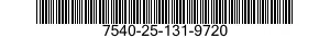 7540-25-131-9720  7540251319720 251319720